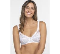 Playtex Bra Woman Playtex Classic Lace Support Recycled Underwire Bra x1, Blanco (White), 80E