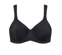 Triumph Mujer Modern Soft+Cotton W01, Minimizer Bra, Black, 105F