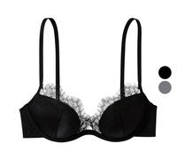 Sujetador de aros con encaje para mujer