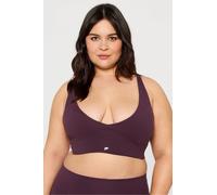 Sujetador de bajo impacto PureLuxe Longline Fabletics Rojo Womens 4X plus
