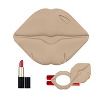 Sujetador De Brillo Labial Dispositivo Flexible Con Espejo | Adhesivo Porta Brillo Labial Bálsamo Y Tarjetas Para Teléfono Para Hogar Viajes Familia Mujeres Madre