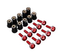 Sujetador De Carenado Compatible con Yamaha para XT1200Z para XT660Z para Super para Tenere Kit Combinado De Tornillos Y Tuercas De Goma para Parabrisas Y Pernos De Motocicleta