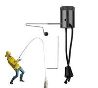 Sujetador De Cebo para Carpa | Retenedor de Cebo - Accesorios De Cebado De Precisión Portátiles con Pinzas Y Exprimidor para La De Perca Sol, Pan, Crappie, Trucha Y Perca