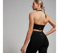 Sujetador de cuello halter sin costuras Tempo para mujer de MP - Negro - XXL