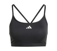 Sujetador de mujer adidas AeroReact 3-Stripes XS Female