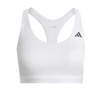 adidas Mujer Optime Essentials Workout Medium Support Bra, White, S