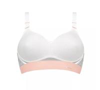 Triumph Mujer Triaction Hybrid Lite P Ex, Racerback Sports Bra, White, 85E