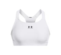 Under Armour Top de mujer de sujeción alta HeatGear® Under Armour. Blanco S