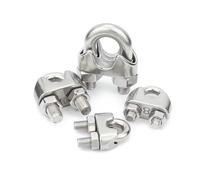 sujetador de sillín de perno U, Juego de M2-M16 abrazadera Cable cuerda alambre tipo U acero inoxidable 304(M8-2pcs)