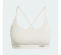 Sujetador deportivo de fitness adidas all me ls mujer gris L