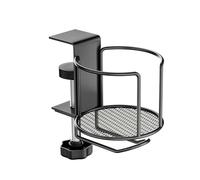 Sujetador de Vaso para Mesa - Organizador de Bebidas 2 en 1 para Mesa con Gancho para Auriculares - Organizador de Botellas para Escritorio,para Botella, Termo o Taza en Aula, Dormitorio,