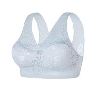 Sujetador de Verano Seda Hielo para Mujer, Espalda Belleza sin Costuras, se reúne Anillo Acero, Limpiador, Ropa Interior Encaje, Chaleco Deportivo