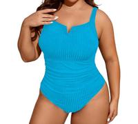 Sujetador Debajo del Bañador Traje Mujeres Grande Fruncido Enteros Comodos XXL Almohadilla Verde Efecto Neopreno Pantaleta Juego Completos Verano Verdes Microbikinis Baños Faldita