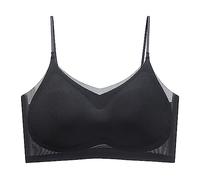 Sujetador Deportivo antiflacidez sin Costuras con Espalda de Seda Ultrafina Sexy y cómoda para Mujer Sujetadores Espalda Novia