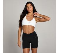 Sujetador deportivo con espalda abierta y cuello halter Tempo para mujer de MP - Blanco - S