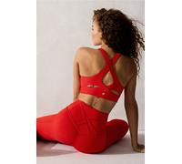 Sujetador deportivo de alto impacto No-Bounce Fabletics Rojo Womens M