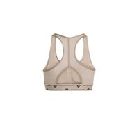 Sujetador deportivo de fitness adidas pwrct bra mujer beige S