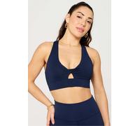 Sujetador deportivo de medio impacto Oasis Twist Fabletics Azul Womens XL