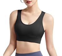 Sujetador Deportivo de Push Up para Mujer Chaleco de Fitness y Yoga Sin para Pecho Pequeño