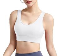 Sujetador Deportivo de Push Up para Mujer Chaleco de Fitness y Yoga Sin para Pecho Pequeño