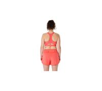 Sujetador deportivo de running asics road compression mujer coral L