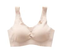 Sujetador Deportivo de Yoga para Mujer Sujetador con Escote en V Profundo Bralette Sujetador sin Costuras inalámbrico Organizar Sujetadores Sujetador Que Junta el Pecho