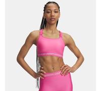 Sujetador deportivo HeatGear® Crossback High para mujer Rosa Frenzy / Prime Rosa XS