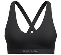 Sujetador deportivo Icebreaker W Mer 125 Cool-Lite Sprite Racerback Bra Talla del sujetador: L / Color: negro