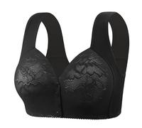 Sujetador Deportivo Mujer Alto Impacto sin Aros con Almohadillas Extraíbles Bra Deportivo Push Up para Yoga Running Fitness y Entrenamiento Tallas S-XXL Sujetador Cierre Delantero