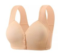 Sujetador Deportivo Mujer Alto Impacto sin Aros con Almohadillas Extraíbles Bra Deportivo Push Up para Yoga Running Fitness y Entrenamiento Tallas S-XXL Sujetador Cierre Delantero