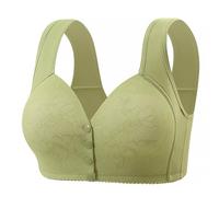 Sujetador Deportivo Mujer Alto Impacto sin Aros con Almohadillas Extraíbles Bra Deportivo Push Up para Yoga Running Fitness y Entrenamiento Tallas S-XXL Sujetador Cierre Delantero