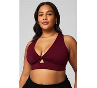 Sujetador deportivo Oasis Twist Fabletics Rojo Womens 2X plus
