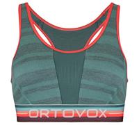 Sujetador deportivo Ortovox 185 Rock'N'Wool Sport Top W Talla: S / Color: gris
