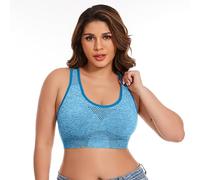 Sujetador Deportivo Pecho Pequeño Impacto Reductor Relleno Triple Descubierta Rosa Bralette Sueltos Dama Cinta Forum Joven Lucir 105d Estampado Escalada Escotes Operadas Tapar