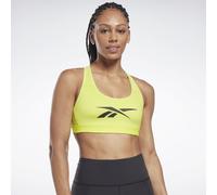 Sujetador deportivo Reebok Lux Vector - Amarillo / M