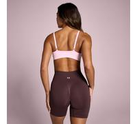 Sujetador deportivo sin costuras con fruncido frontal Tempo para mujer de MP - Blush - XL