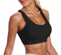 Sujetador deportivo sin costuras para mujer con tirantes anchos sin aros para un agarre óptimo y una cobertura completa en entrenamientos intensos, ideal para el tiempo libre, uso diario, camisetas