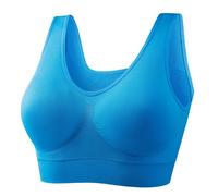 Sujetador Deportivo Sin para Mujer Talla Grande y Flexible para Yoga y Vida