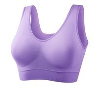 Sujetador Deportivo Sin para Mujer Talla Grande y Flexible para Yoga y Vida