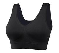 Sujetador Deportivo Sin para Mujer Talla Grande y Flexible para Yoga y Vida