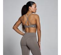 Sujetador deportivo Twist Back Tempo para mujer de MP - Gris ceniza - L
