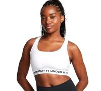 Sujetador Deportivo Under Armour Crossback Mid Blanco - Marca: Under Armour - EAN: 0196886965417 - Talla: L