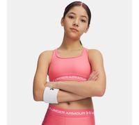 Sujetador deportivo Under Armour Crossback para niña Bittersweet Rosa / Blanco YMD (137 - 149 cm)