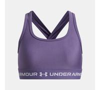 Sujetador deportivo Under Armour Crossback para niña Morado Luxe / Blanco YMD (137 - 149 cm)