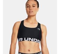Sujetador deportivo Under Armour HeatGear Mid Branded - Negro / S