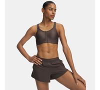 Sujetador deportivo Under Armour Infinity 2.0 High Zip para mujer Peppercorn / Peppercorn S A-C