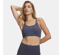 Sujetador deportivo Under Armour Seamless Cotton Low para mujer Downpour Gris / Academy M