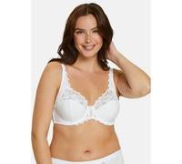 Sans Complexe - Sujetador copa completa para mujer, Blanco, 85C