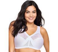 Glamorise Magiclift Original Support Bra Wirefree #1000, Sujetador Mujer, Blanco (Uk: 38d), 100D
