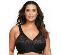 Glamorise Magiclift Original Sujetador de Apoyo, Mujer, Negro (Black), 100E